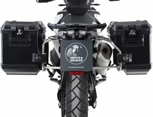 Hepco & Becker / ヘプコアンドベッカー サイドキャリア カットアウト ステンレス Xplorer ブラック サイドボックス付 KTM 790 Adv./R (2019-) | 6517581 00 22-01-40