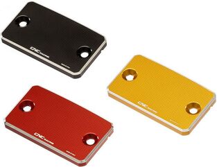 CNC Racing / シーエヌシーレーシング フルードリザーバーキャップ ブレーキ/クラッチ - BICOLOR, レッド/シルバー | TF602R