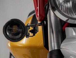 SW-MOTECH Light mounts Black. Moto Guzzi V85 TT (19-). | NSW.17.925.10000/B