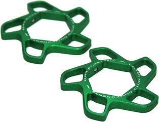 Valtermoto / バルターモト フォークプリロードアジャスター グリーン | GRFX04 07