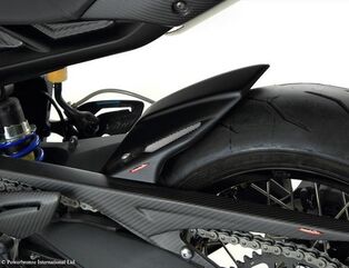Powerbronze / パワーブロンズ ハガー マットブラック-シルバーメッシュ TRIUMPH ストリートトリプル,ストリートトリプル R, 13-16 | 201-T105-670