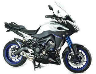 Powerbronze / パワーブロンズ ハガー YAMAHA MT-09 13-16/FZ-09 13-16/MT-09 TRACER 15-17/FJ-09 TRACER 15-17/XSR900 16-20 ブラック-ブルーメッシュ | 201-Y106-703