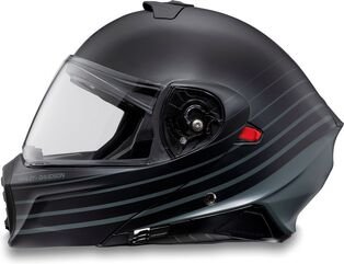 Harley-Davidson H-D Evo X17 サンシールド モヂュラー ヘルメット, Matt Black/Grey | 98157-24VX
