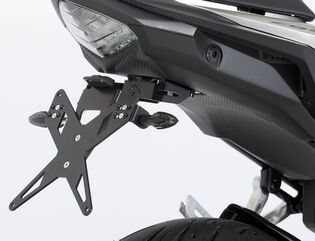 Protech / プロテック license plate holder kit including reflector and plate light , Black | 7210008