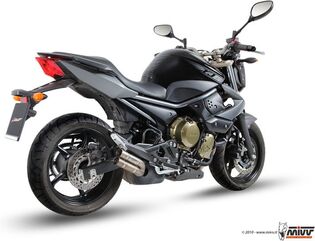 MIVV / ミヴ -SPORT DOUBLE GUN- スリップオン チタン for YAMAHA XJ6 XJ6 DIVERSION (09-) | Y.032.LDG