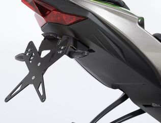 Protech / プロテック license plate holder kit including reflector and plate light , Black | 7210056