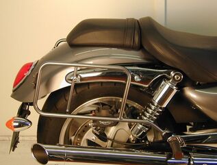 ヘプコ＆ベッカー サイドキャリア パーマネントマウント クロム Triumph Rocket / Rocket III Roadster | 650754 00 02
