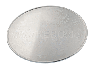 Kedo Number Panel, Plain with Bead, Aluminium, 1 Piece, Size approx. 270x225mm | 60667