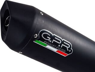 GPR / ジーピーアール Original For Kawasaki Er 6 N - F 2012/16 E3 Homologated Full Exhaust Furore Nero | CO.K.162.1.FUNE