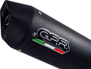 GPR / ジーピーアール Original For Ducati Hypermotard 821 2013/16 Homologated Slip-On Catalized Furore Nero | D.111.1.CAT.FUNE