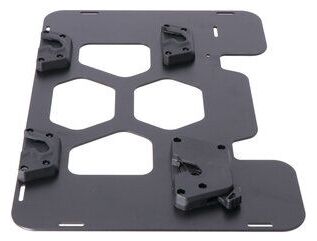 SW Motech Adapter plate right for SysBag WP L. Black. | SYS.00.006.10000R/B