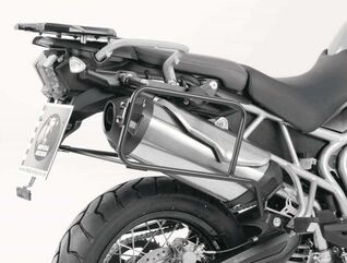 ヘプコ＆ベッカー サイドキャリア Lock-it (ロックイット) ブラック Triumph Tiger 800 / XC - 2014まで | 6507505 00 01
