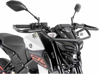 ヘプコ＆ベッカー アッパーフロントプロテクションバー - ブラック Yamaha MT-125 (2020-) | 5034566 00 01