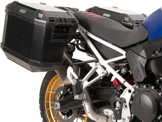 Hepco & Becker サイドキャリアカットアウトブラックインクルードエクスプローラーサイドボックスブラック BMW F 900 GS (2024-) | 6516534 00 01-01-40