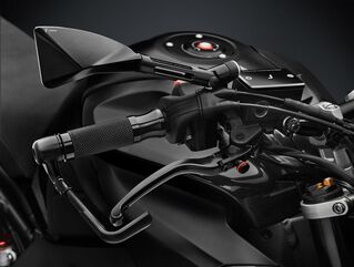 Rizoma / リゾマ  Brake / Clutch Levers "3D", Black Anodized | LBJ205B