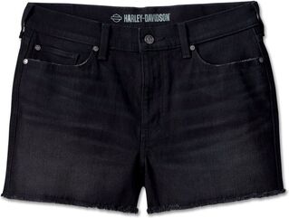 Harley-Davidson Shorts-Denim, Black Denim | 97542-23VW