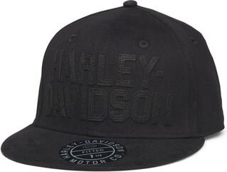 Harley-Davidson Men'S Block Cap, Black | 99408-22VM