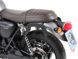 ヘプコ＆ベッカー C-Bow シーボウ サイドキャリア ブラック Triumph Bonneville T 100 / ブラック from 2017 | 6307559 00 01