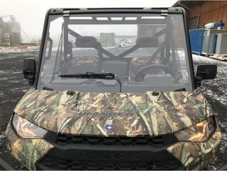 Meca-System / メカシステム Windscreen AV Polycarbonate Anti-Abrasion wiping 175 ° - 1000 POLARIS RANGER XP / DIESEL | 8629Q