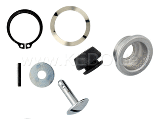 Kedo Lock-Buster, keyless lock for left side cover, replaces standard lock | 21152