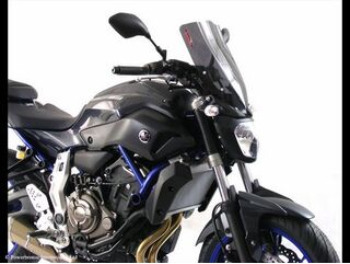 Powerbronze / パワーブロンズ ライトスクリーン バイオレット YAMAHA MT-07,FZ-07, 14-17 (380 MM) | 430-U157-014