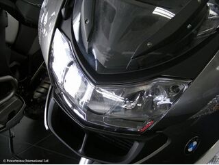Powerbronze / パワーブロンズ ヘッドライトプロテクター バイオレット BMW R1200RT, 10-13 | 440-B527-014