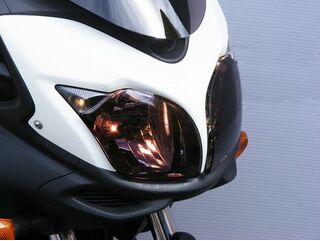 Powerbronze / パワーブロンズ ヘッドライトプロテクター ライムグリーン SUZUKI DL650 V-STROM, AUG 11-16 | 440-S519-011