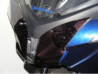 Powerbronze / パワーブロンズ ヘッドライトプロテクター バイオレット TRIUMPH TROPHY 1200, 13-16 | 440-T508-014