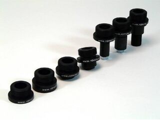 RDMOTO （アールディーモト） ハンドルバーエンドアダプター - ボトム部品 13,5 mm ブラック | AD135K