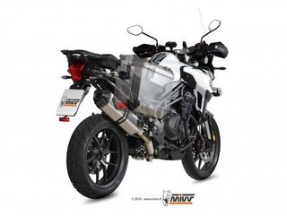 MIVV / ミヴSPEED EDGE スリップ オン ステンレススチール for TRIUMPH TIGER EXPLORER 1200 (2016) | T.015.LRX