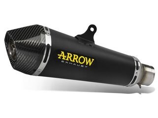 Arrow Exhaust X-Kone Slip-On Black Steel Alloy 認証済み | 71952XKN