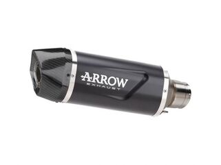 Arrow エキゾースト Indy Race Evo スリップオン Black Aluminium Approved | 71960AKN