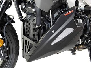 Powerbronze / パワーブロンズ ベリーパン HONDA ,VFR800X CROSSRUNNER, 15-19, マット ブラック-シルバー メッシュ | 320-H115-670