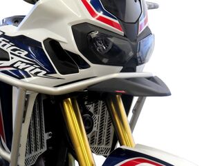 Powerbronze / パワーブロンズ ビーク HONDA ,CRF1000L AFRICA TWIN, 16-19 (FITS WITH HONDA CRASH BARS), マット ブラック | 350-H103-070