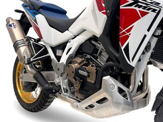 Termignoni / テルミニョーニ レーシング エキゾーストサイレンサー チタン スチール Honda Africa Twin 1100 2020-2023 | H16609440ITI