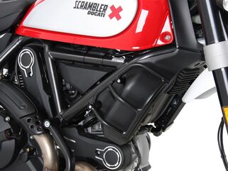 ヘプコ＆ベッカー ラジエータープロテクション 左右セット ブラック Ducati スクランブラー 800 (2015-2018) | 42237530 00 01