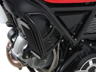 ヘプコ＆ベッカー ラジエータープロテクション 左右セット ブラック Ducati スクランブラー 800 (2015-2018) | 42237530 00 01
