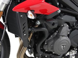 ヘプコ＆ベッカー プロテクションパッド ブラック Triumph Street Triple 765 S/R/RS / 2017 | 5077573 00 01