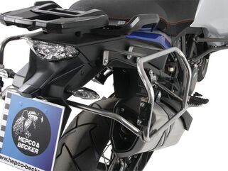 ヘプコ＆ベッカー サイドキャリア カットアウト ステンレス Xplorer カットアウト サイドボックス付 KTM 1050/1190/ Adv. / R | 6517519 00 22-00-40