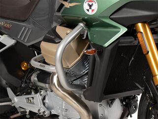 Hepco & Becker エンジンプロテクションバーシルバー Moto Guzzi V100 Mandello / S (2022-) | 501557 00 09