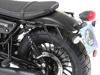 Hepco & Becker レザーバッグチューブキャリアカットアウトフォー Moto Guzzi V9 Bobber/Special Edition (2021-) | 626559 00 01