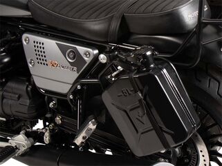 Hepco & Becker カニスター4リットルホルダー左カットアウトブラック Moto Guzzi V9 Bobber/Special Edition (2021-) | 4220559 00 01