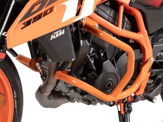 Hepco & Becker エンジンプロテクションバー オレンジ KTM 390 Duke (2024-) | 5017672 00 06