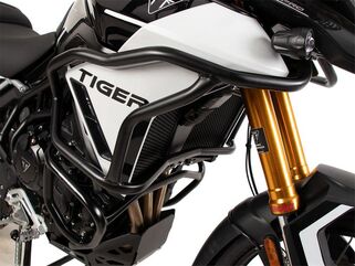 Hepco & Becker タンクプロテクションバー ソリッドブラック Triumph Tiger 900 Rally Pro (2024-) | 5027657 00 01