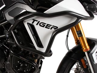 Hepco & Becker タンクプロテクションバー ソリッドブラック Triumph Tiger 900 Rally Pro (2024-) | 5027657 00 01