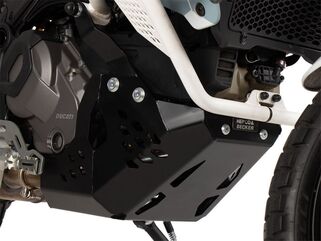 Hepco & Becker エンジンプロテクションプレート ブラック Ducati DesertX Rally (2024-) | 8107659 00 01