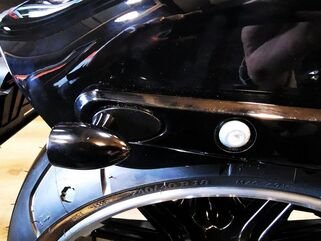 Access Design / アクセスデザイン Harley-Davidson rear turn signal protection plate | COCHD001AR