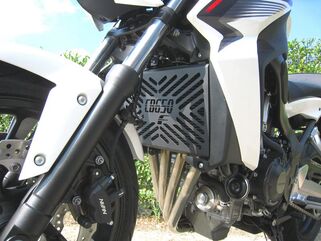 Access Design / アクセスデザイン Radiator cover guard grill for Honda CB-650F | CRH024B