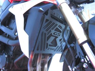 Access Design / アクセスデザイン Radiator cover guard grill for Suzuki GSR 750 | CRS002B