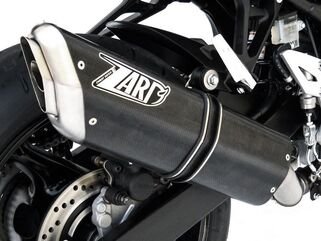 Zard / ザードマフラー ブラックステンレススチール -ALU レーシング スリップオン SUZUKI GSR 750 | ZS523ASR